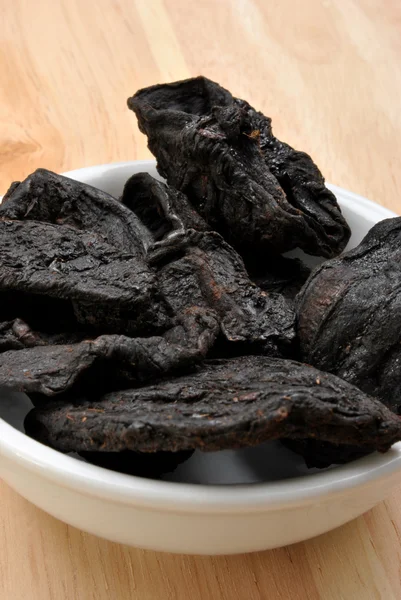 Органическая чёрная тамаринда — стоковое фото
