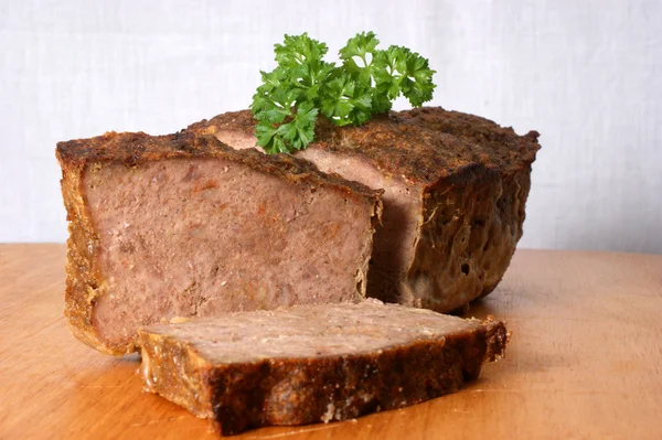Baked meat loaf — Stock Photo, Image