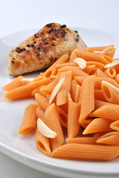 Huisgemaakte organische tomaat pasta — Stockfoto