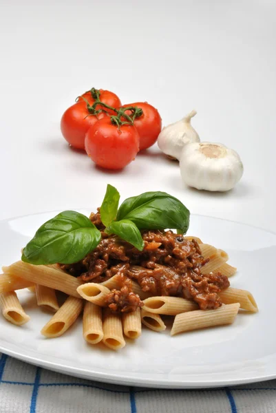 Hjemmelaget pasta – stockfoto