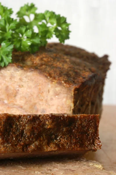 Baked meat loaf — Stock Photo, Image