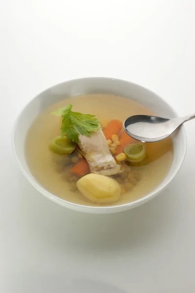 Carp fish soup — Stock Photo, Image