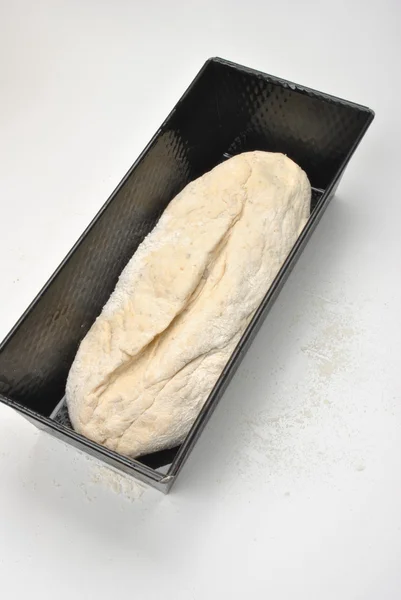Organik ekmek yapmak — Stok fotoğraf