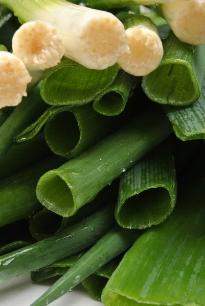 Органический весенний лук — стоковое фото