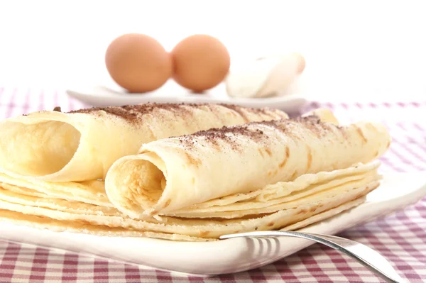 Fresh home made pancake — Stock Photo, Image