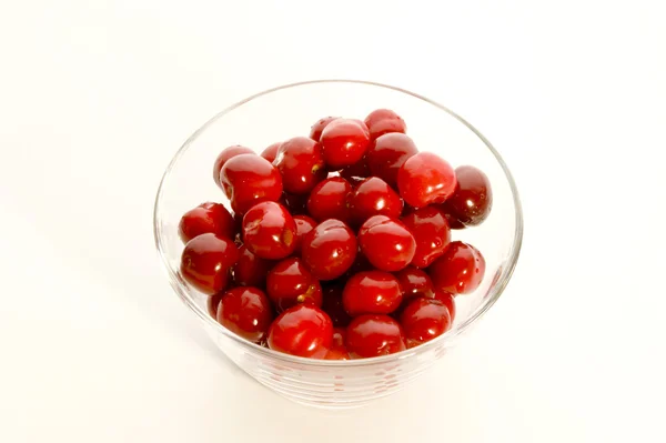 Fresh sour cherries from the garden — Stock Photo, Image
