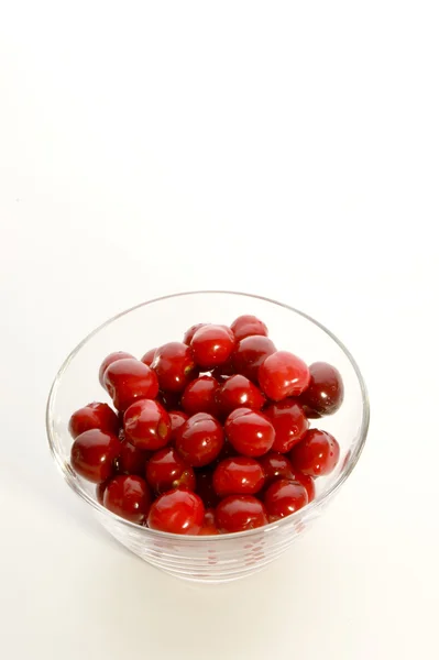 Čerstvé višně ze zahrady — Stock fotografie