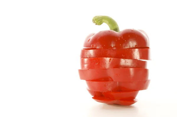 Un paprika rouge frais — Photo