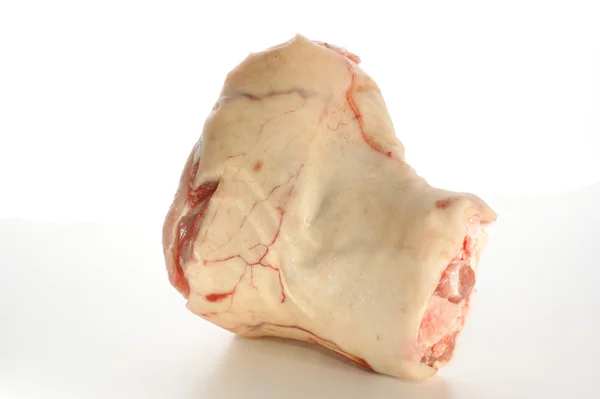 猪肉原料转向节 — 图库照片