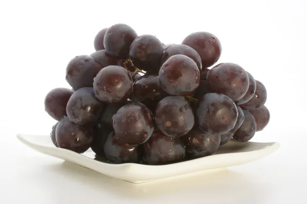 Słodki organicznych czerwonych winogron — Zdjęcie stockowe