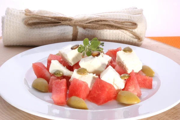 Salade de melon et feta — Photo