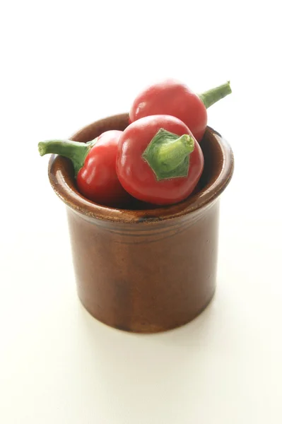 Organic cherry paprika — Stock Photo, Image