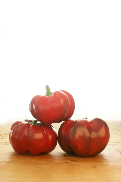 Немного органического красного перца — стоковое фото