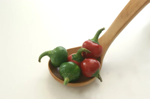 Organické cherry paprika — Stock fotografie