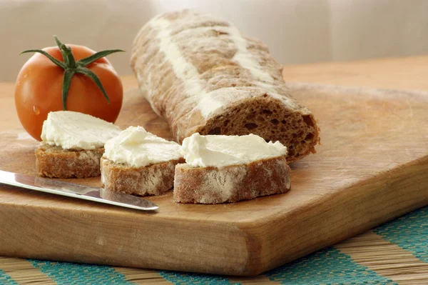 Stokbrood als een snack — Stockfoto
