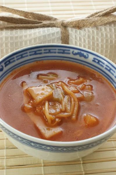 Азіатський овочевий суп — стокове фото