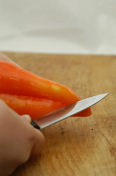Cómo cortar el chile —  Fotos de Stock