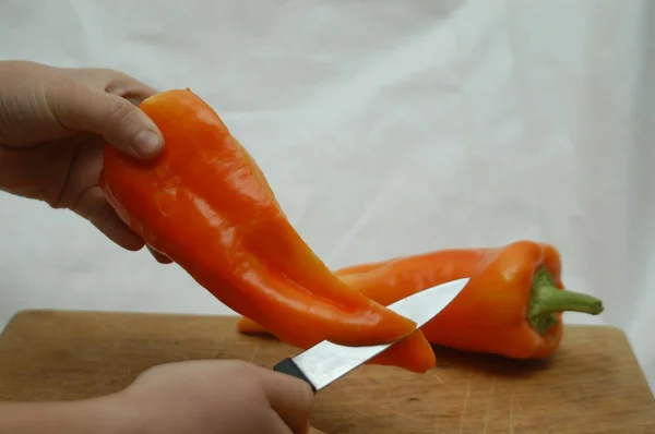 Jak cut chili — Zdjęcie stockowe