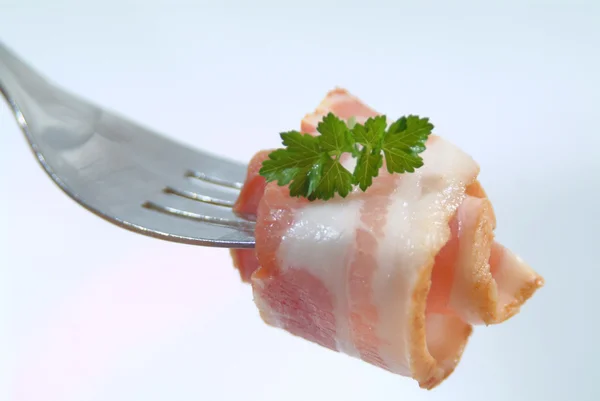 Sliced bacon — Stock Photo, Image