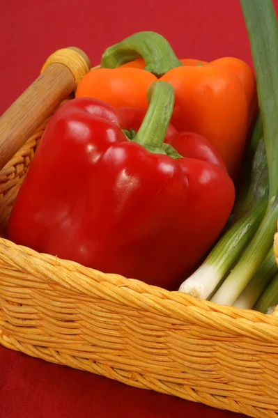 Čerstvé organické paprika — Stock fotografie