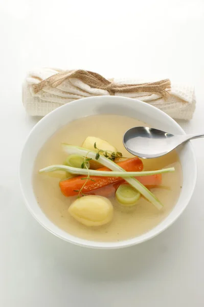Lezzetli sebze çorbası — Stok fotoğraf