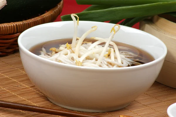 Japanese style noodle soup — Stock Photo, Image