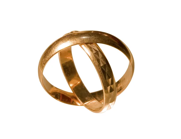 Snubní prsteny iz. — Stock fotografie