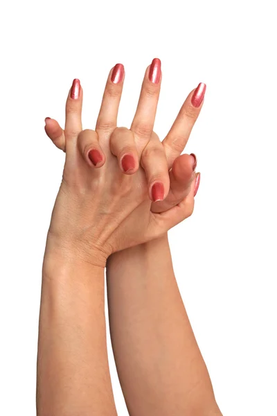Uttrycksfulla händer — Stockfoto