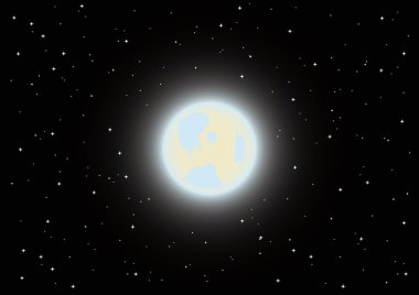 Full moon clipart