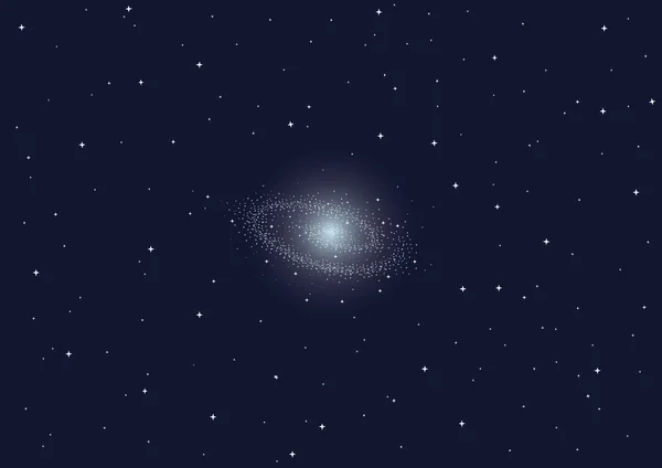 Спиральная галактика — стоковый вектор
