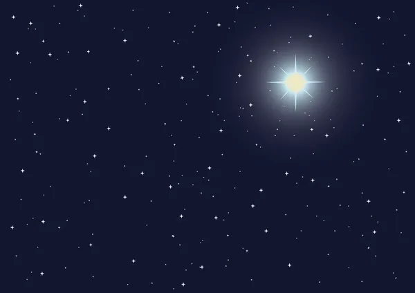 Stella supernova — Vettoriale Stock