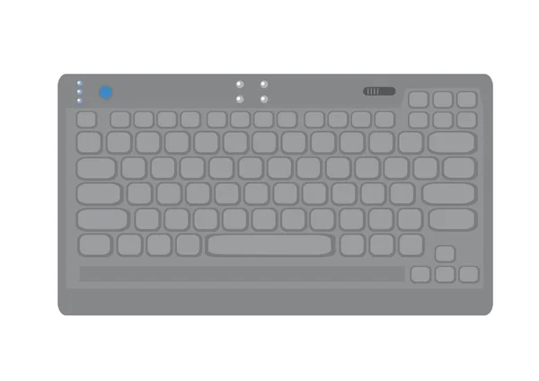 Compact keyboard — Stock Vector