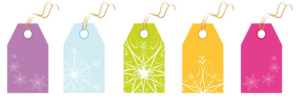 Набор цветных ценовых этикеток
