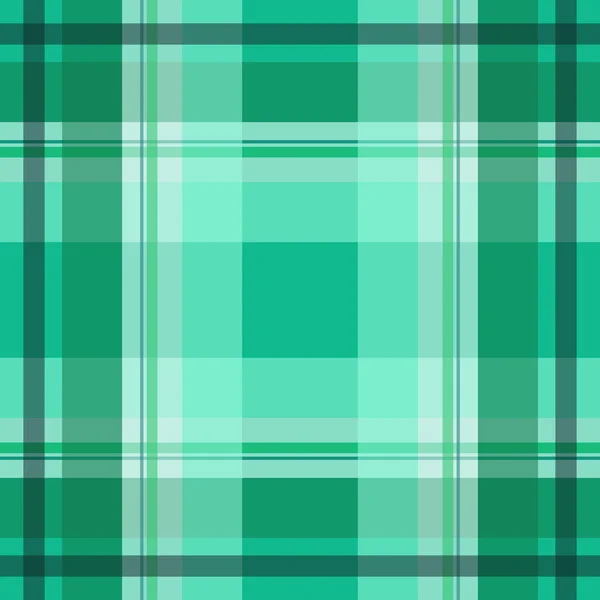 Groene Schotse patroon — Stockvector