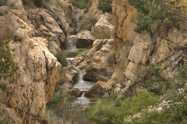 stock image A river runs through it