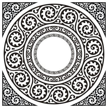 Circle frames clipart