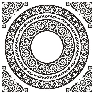 Circle frames clipart