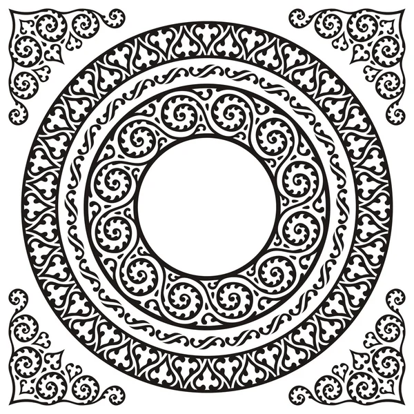 Cadres circulaires — Image vectorielle