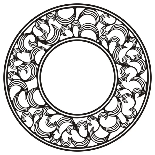 Circle frame — Stock Vector