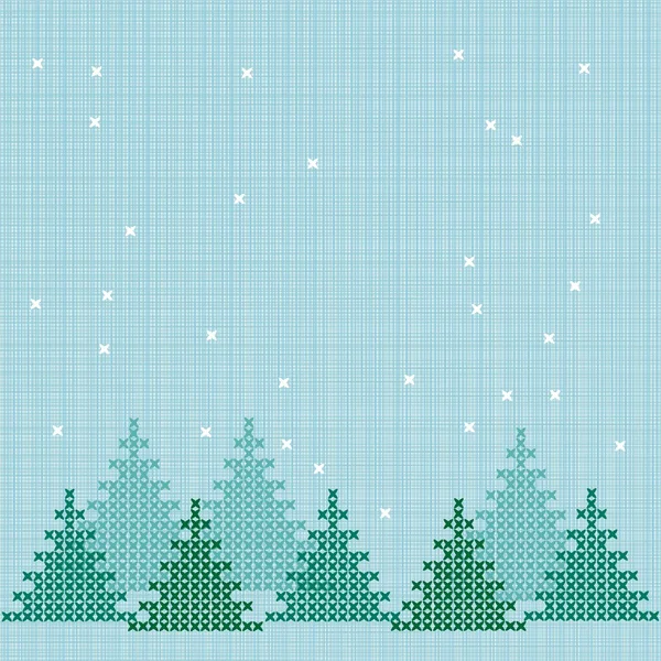 işlemeli kış arka plan