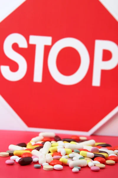 Parem a gripe suína — Fotografia de Stock