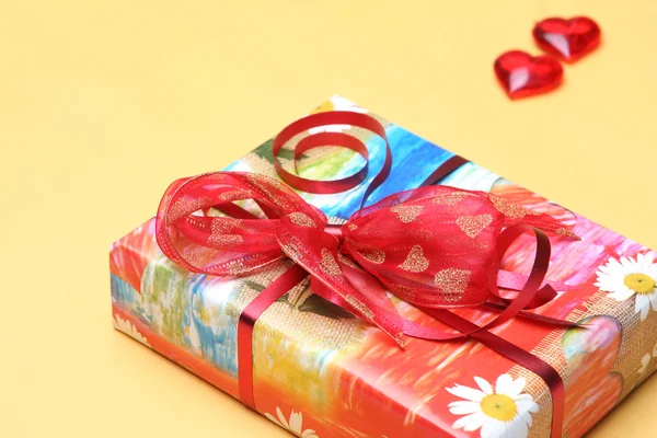 Valentinstag-Geschenkboxen — Stockfoto
