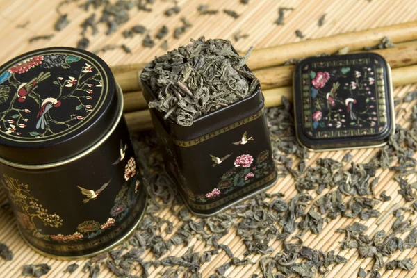 Tea in a Box — Stock Photo, Image