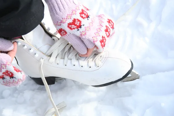 溜冰鞋 免版税图库图片