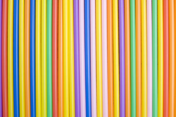 stock image Colored straws