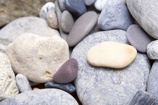 부드러운 해변 돌 — 스톡 사진