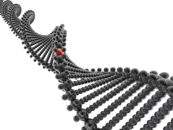 Modelo de ADN 3D — Foto de Stock