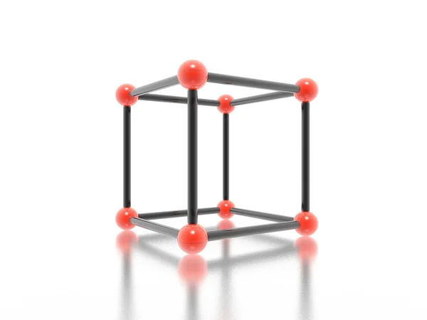 3-й куб — стоковое фото