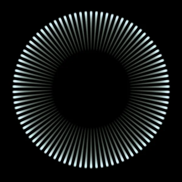 Cerchio luce blu — Foto Stock