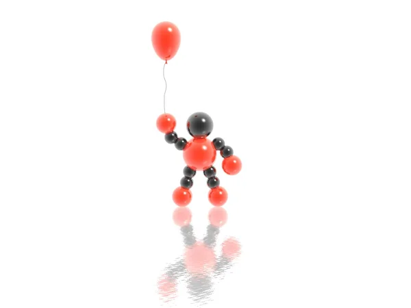 Balon adam — Stok fotoğraf